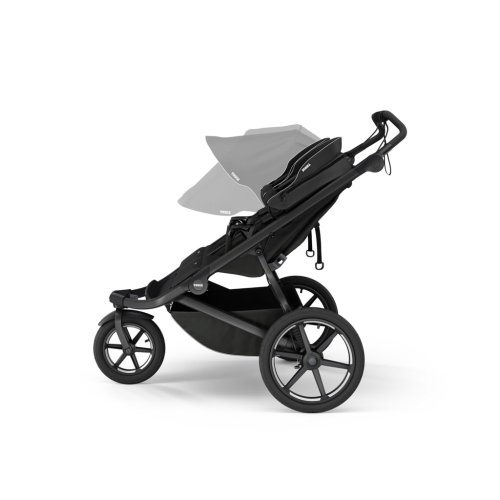 THULE αδερφικό καρότσι Urban Glide Double Μαύρο/Μαύρο σετ XXXL