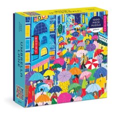 Puzzle Galison Uliczka z Parasolami 1000 elementów