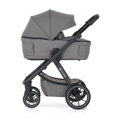PETITE&MARS Kočárek kombinovaný ICON 2v1 Dove Grey XXL RWS + Core Pro i-Size Black Grey + Báze
