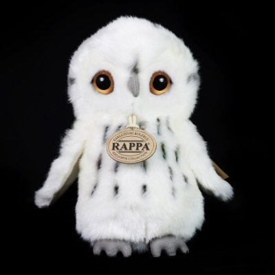 Rappa Plyschuggla vit 18 cm ECO-FRIENDLY
