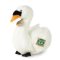 Rappa Plüsch Vogel Schwan sitzend 23 cm ECO-FRIENDLY