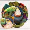 EscapeWelt Drewniane puzzle Tukan 200 elementów