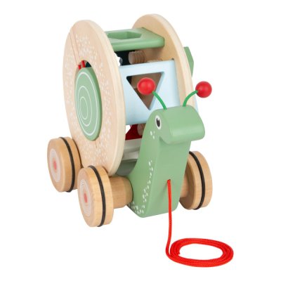 small foot Motorik-Schnecke zum Ziehen mit Formen