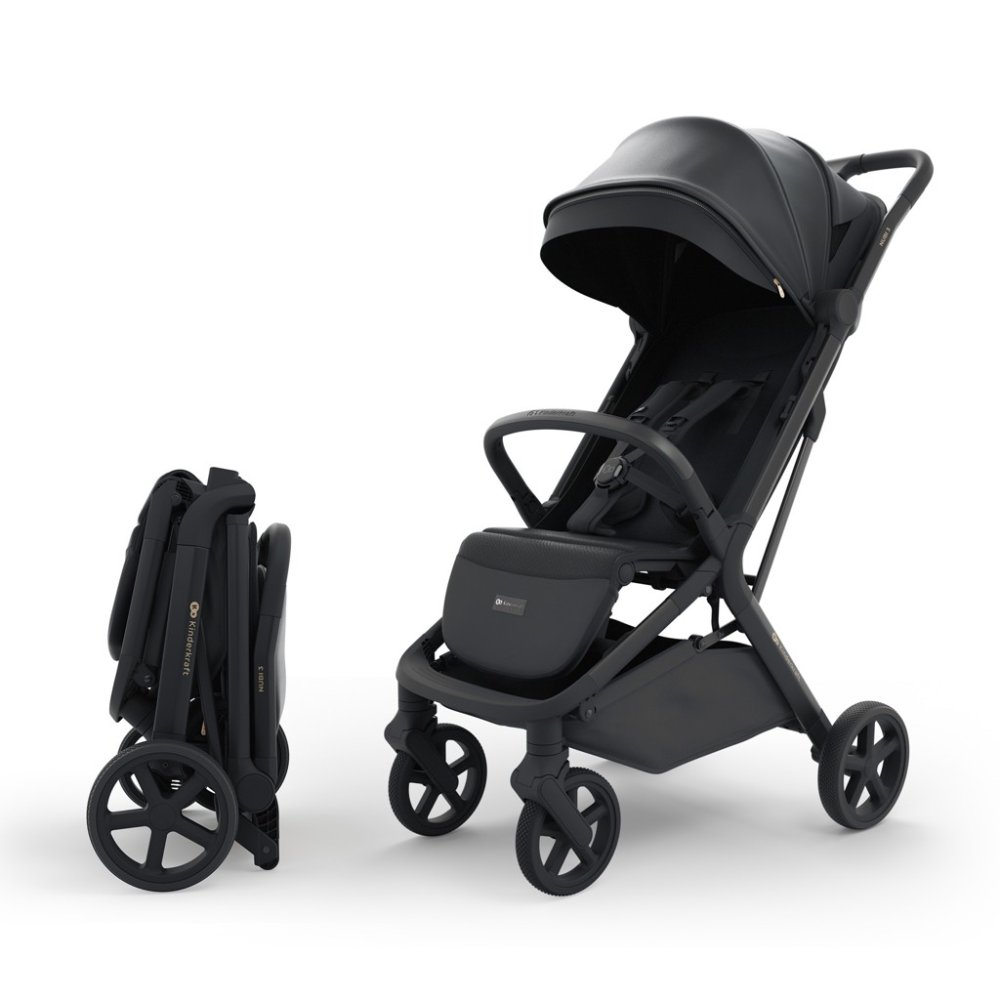 KINDERKRAFT SELECT Cărucior sport Nubi 3 Midnight Black :: Monkey Mum