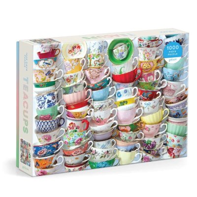 Puzzle Galison Tasses à thé 1000 pièces