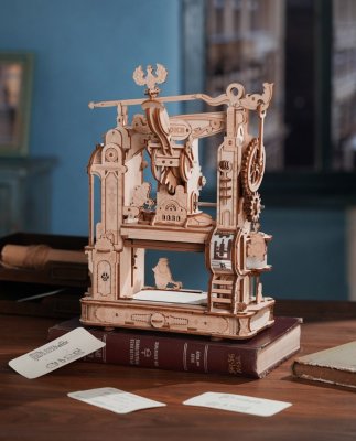 RoboTime Rompecabezas mecánico de madera 3D Imprenta