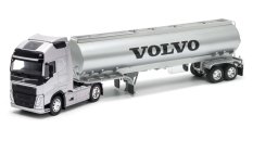 Welly VOLVO FH OIL TANKER 1:32 srebrni