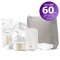 Philips AVENT Milchpumpe Elektrisch Premium Wiederaufladbar SCF396/31+Geschenk