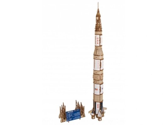 Ugears 3D Holzmechanik Puzzle NASA, Saturn V
