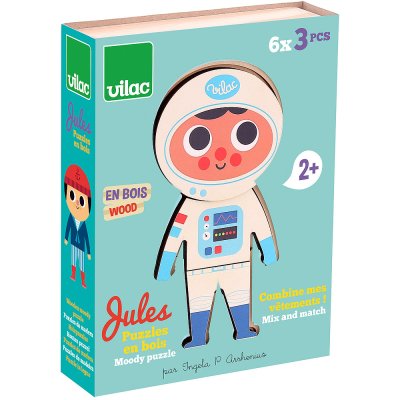 Vilac Ubieranki puzzle Jules