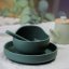 PETITE&MARS TAKE&MATCH dining set silicone 3 pcs Misty Green 6m+