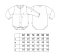Body T-shirt deslizante IMPRESSÃO Outlast® - animais coloridos brancos