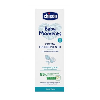 CHICCO Hideg időjárás elleni védőkrém parabének nélkül Baby Moments 50 ml