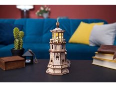 Puzzle 3D en bois mécanique Ugears Phare de Split Rock