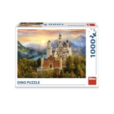 Dino Puzzle Neuschwanstein Peint 1000 pièces