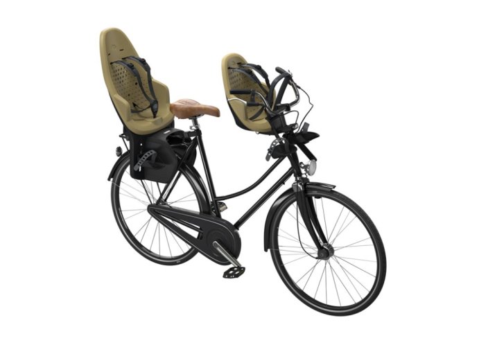 THULE Bike Seat Yepp 2 Maxi Rack Mount Fennel Tan