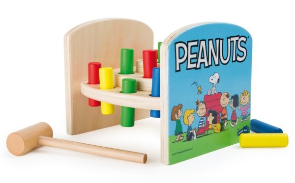 small foot Holz-Hammerspiel Peanuts