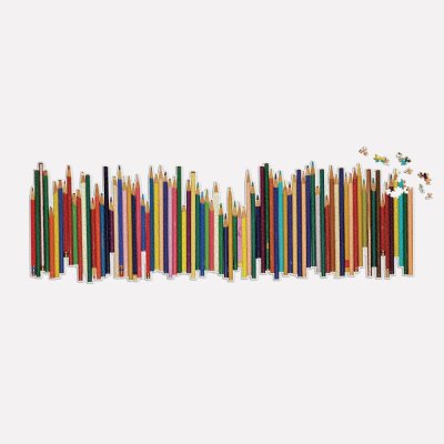 Puzzle Galison Crayons de couleur 1000 pièces