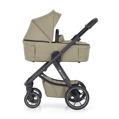 PETITE&MARS Kočárek kombinovaný ICON 2v1 Mossy Green XXL RWS + Core Pro i-Size Black Grey + Báze