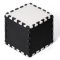 KINDERKRAFT Schaumstoff Puzzlematte Luno 150 x 180 cm Schwarz, 30 Stk.