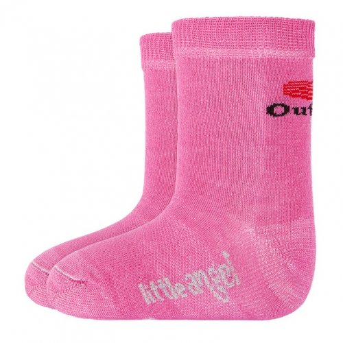 Styl Angel čarape - Outlast® - roza