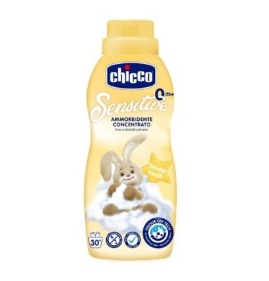 CHICCO Prostriedok prác detský Sensitive 1,5 l + Aviváž konc. Jemný dotyk 750 ml