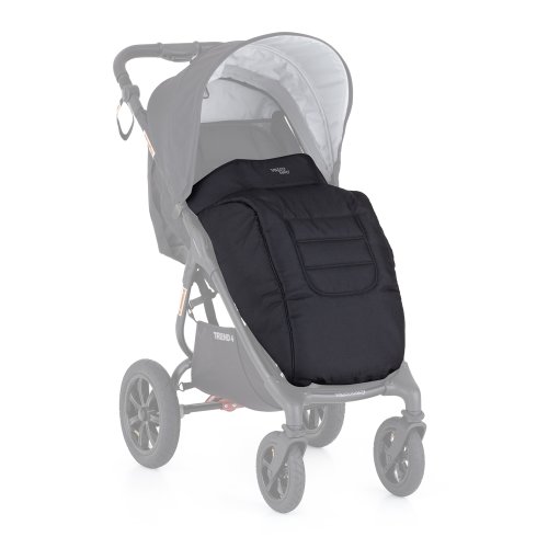 VALCO BABY Fotpåse för barnvagn Trend 4 Tailor Made Ash Black