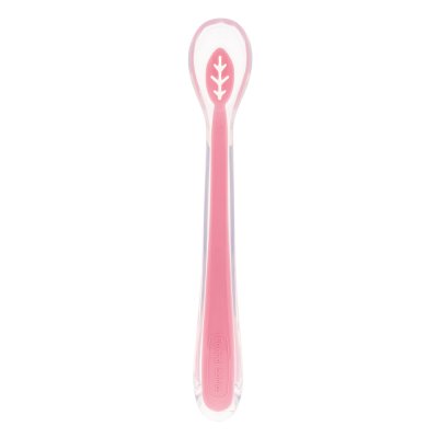 CANPOL BABIES Silicone spoon pink