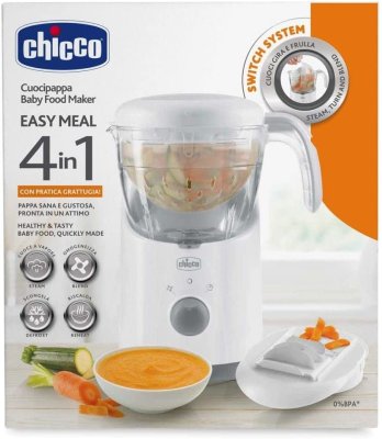 CHICCO Steamer and blender 4 in 1