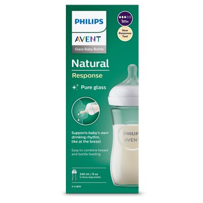 Steklenička Philips AVENT Natural Response 240 ml, 1m+