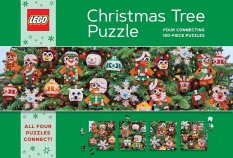 Chronicle Books Puzzle LEGO® Christmas Tree 4x100 pieces