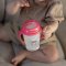 Cana LOVI 360˚ JUNIOR 250 ml cu manere INDIAN, roz