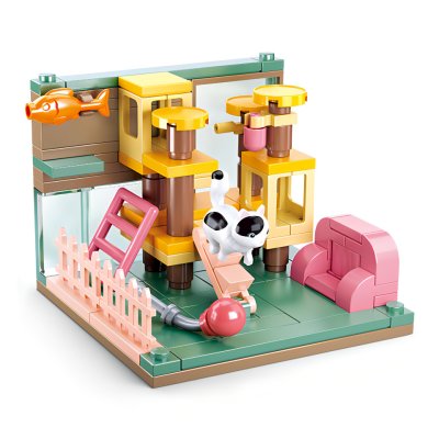 Sluban Mini Handcraft M38-B0919D Kącik dla kotów