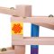 Bigjigs Toys Pista de Bolas de Madeira Colorida