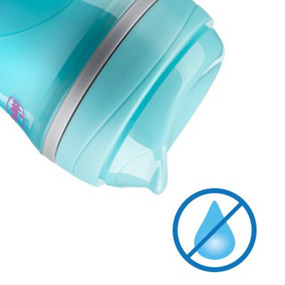 Kubek termiczny CHICCO Active z twardym ustnikiem 266 ml, różowy 14m+