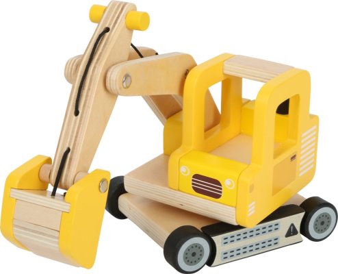 small foot Holzbagger mit Schaufel