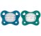 CHICCO Schnuller PhysioForma® Dual Soft blau 16-36m, 2 Stk.