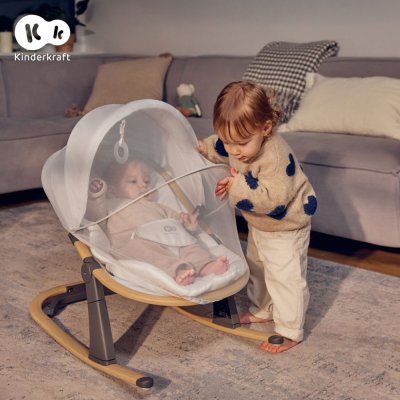 KINDERKRAFT Elsu Grey Liege, bis 9 kg