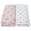 MOTHERHOOD Premium muslinska deka i povijanje 2 kom Pink Classics 100x120 cm