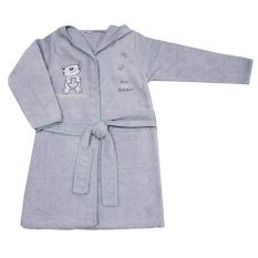 Peignoir ECO Medvídek Gris taille 92