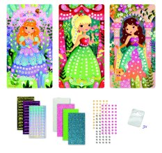 Stick & Fun - malá mozaika - princezny