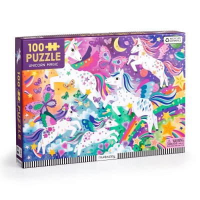 Mudpuppy Puzzle Unicorni magici 100 pezzi