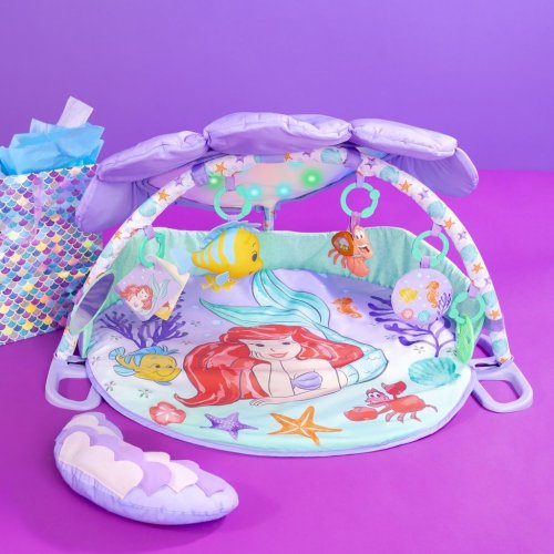 DISNEY BABY Леко одеяло за игра Малката русалка 0м+