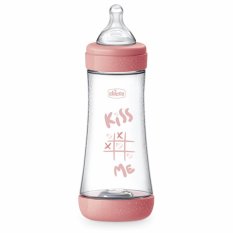 CHICCO Baby bottle Perfect5 silicone 300ml girl