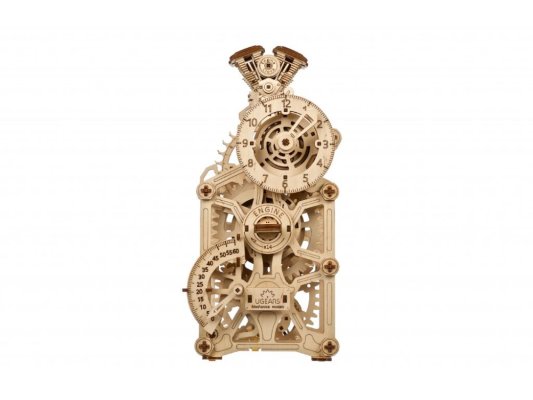 Ugears Puzzle 3D de madera mecánico Reloj del motor