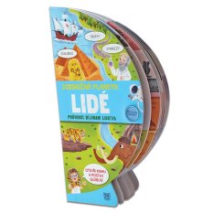 Pexi Boek uitvouwbare globe - Mensen
