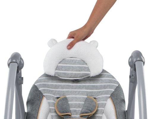 INGENUITY Baloiço Convertível de Viagem com Melodia Bella Teddy™ 0m+ até 9kg