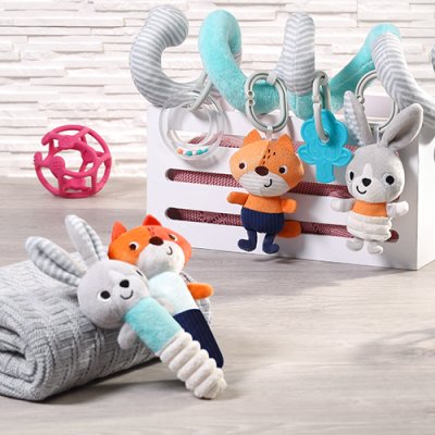 BABYONO Pfeifspielzeug Fox Monday ab 3 Monaten