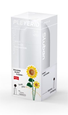 Sluban Flowers M38-B1101-10 Floarea-soarelui în vază