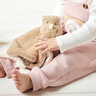 NATTOU Mazlíček plyšový maxi Teddy medvídek 28 x 28 cm, 0m+